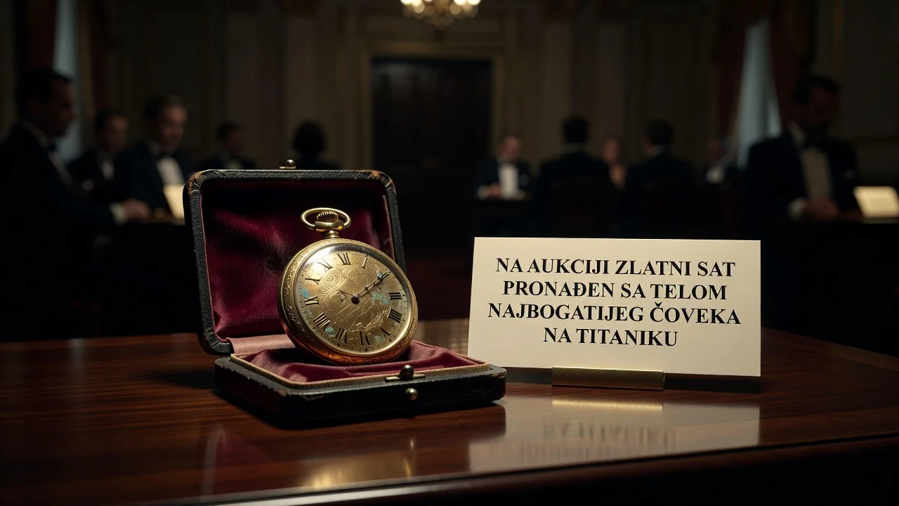 Na aukciji zlatni sat pronađen sa telom najbogatijeg čoveka na Titaniku