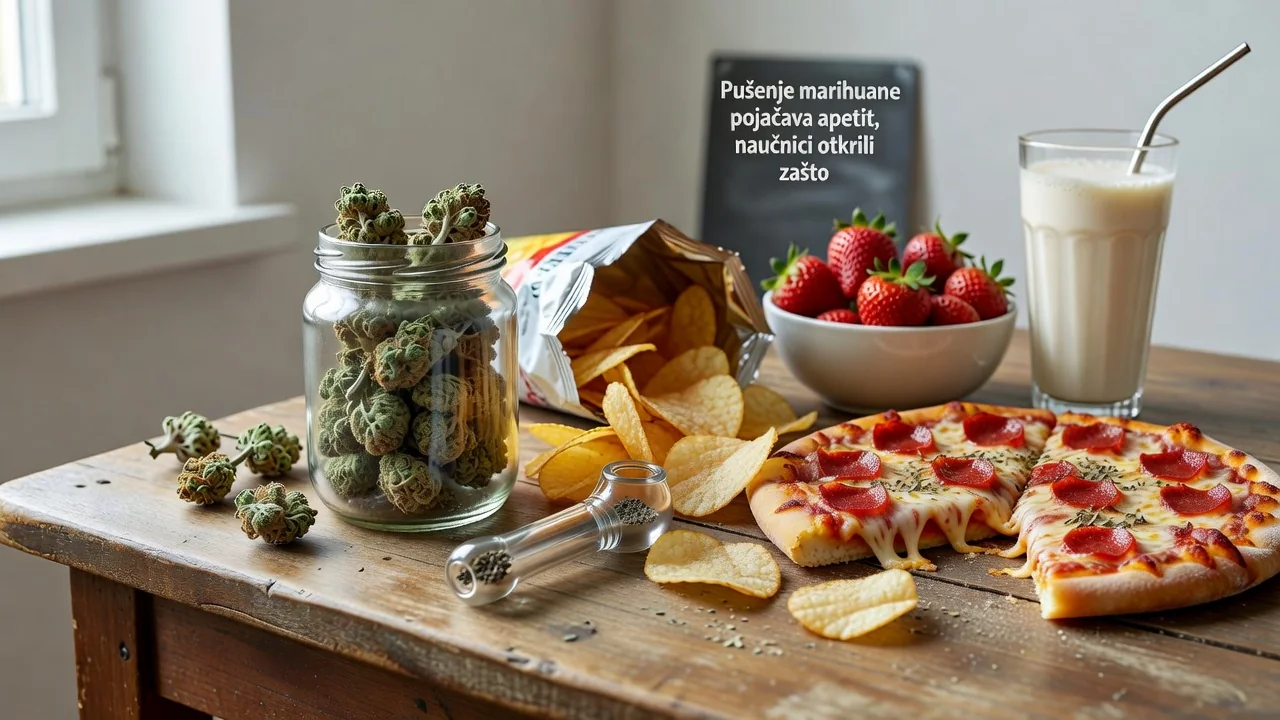 Pušenje marihuane pojačava apetit, naučnici otkrili zašto